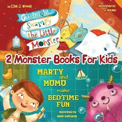 Cover for MS Ellie J Woods · 2 Monster Books for Kids (Paperback Book) (2018)