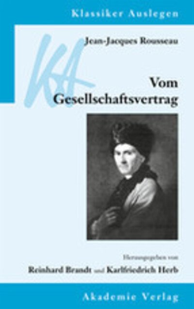 Cover for Rousseau · Vom Gesellschaftsvertrag (Book) (2012)