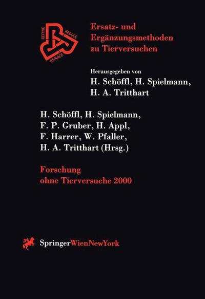 Cover for Forschung Ohne Tierversuche 2000 - Ersatz- Und Erganzungsmethoden Zu Tierversuchen (Paperback Book) (2000)