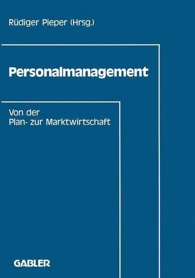 Cover for Rudiger Pieper · Personalmanagement (Paperback Book) [1991 edition] (1991)