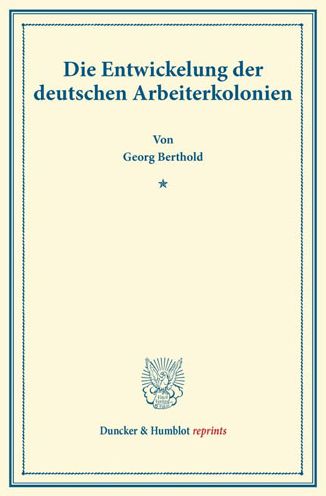 Cover for Berthold · Die Entwickelung der deutschen (Book) (2016)