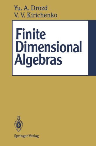 Cover for Yurj A. Drozd · Finite Dimensional Algebras (Paperback Book) [Softcover reprint of the original 1st ed. 1994 edition] (2011)