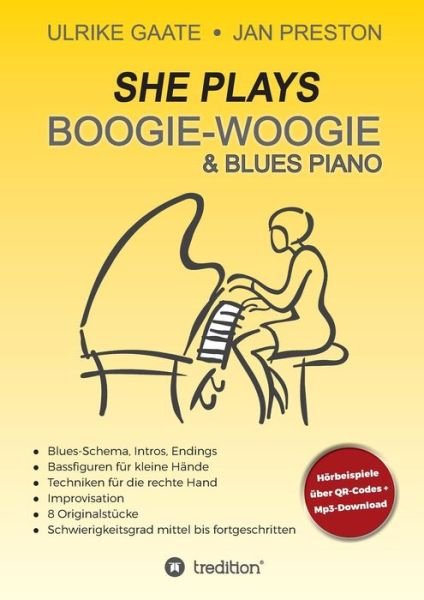 Cover for Preston · SHE Plays Boogie-Woogie &amp; Blues (Book) (2018)