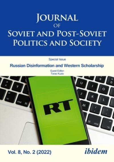 Cover for Julie Fedor · Journal of Soviet and Post-Soviet Politics and Society, Vol. 8, No. 2 (Buch) (2023)