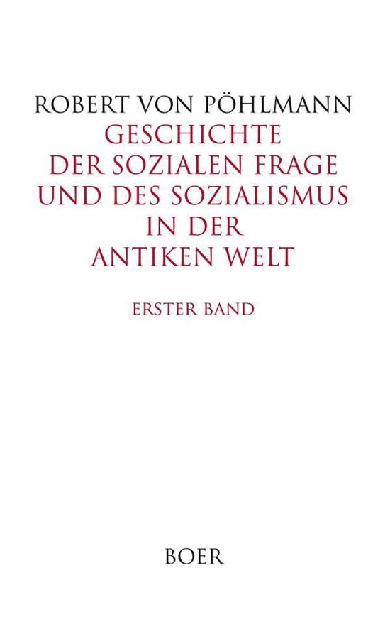 Geschichte der sozialen Frage - Pöhlmann - Books -  - 9783966620468 - 