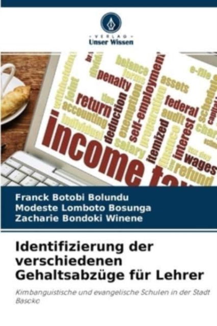 Cover for Franck Botobi Bolundu · Identifizierung der verschiedenen Gehaltsabzuge fur Lehrer (Paperback Book) (2021)