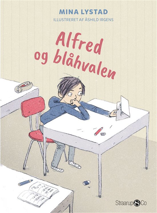 Cover for Mina Lystad · Alfred og blåhvalen (Hardcover Book) [1th edição] (2019)