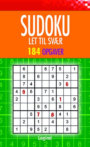 Cover for Mini opgavebøger: Sudoku - Let til svær (Paperback Bog) [2. udgave] (2023)