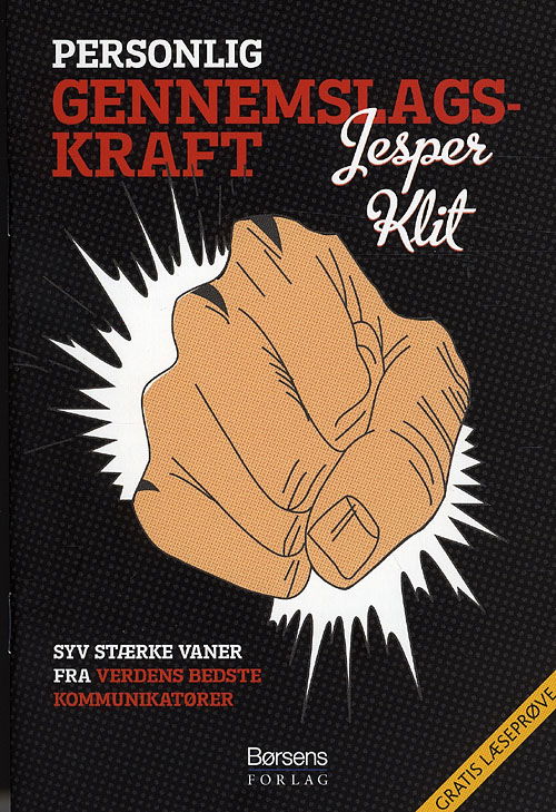 Cover for Jesper Klit · Læseprøve - Personlig gennemslagskraft (Bound Book) [1st edition] (2009)