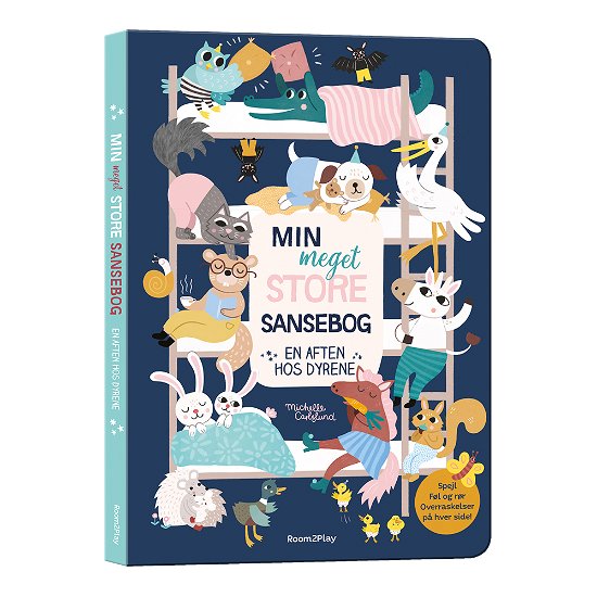 Cover for Michelle Carlslund · Min meget store sansebog 3 (Cardboard Book) [2. Painos] (2020)