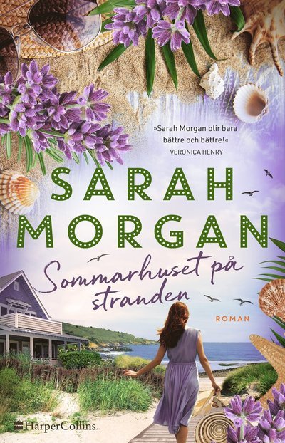 Cover for Sarah Morgan · Sommarhuset på stranden (Bound Book) (2023)