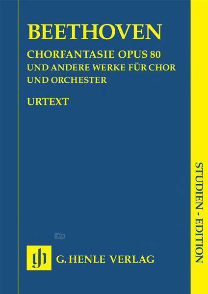 Cover for Beethoven · Chorfantasie op80,Part.HN9546 (Bog)