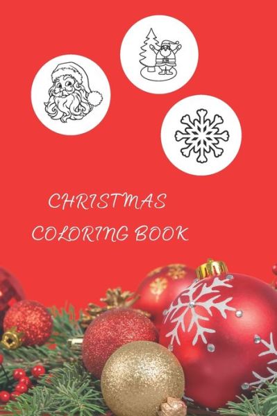 Cover for Glorious Mess · Christmas Coloring Book (Paperback Book) (2020)