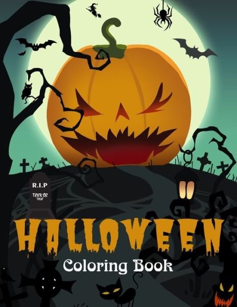 Cover for Fox Publishing · Halloween Coloring Book (Paperback Book) (2020)