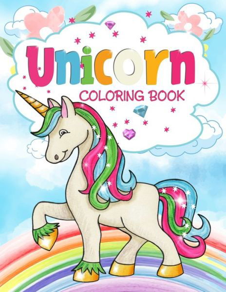 Cover for Trustant Rack · Unicorn Coloring Book (Pocketbok) (2021)