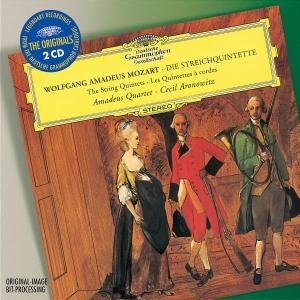 Cover for Amadeus Quartet / Aronowitz · Mozart / The String Quintets (CD) (2005)