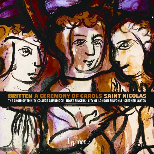 Cover for Stephen Layton Trinity Colleg · Britten a Ceremony of Carols (CD) (2012)