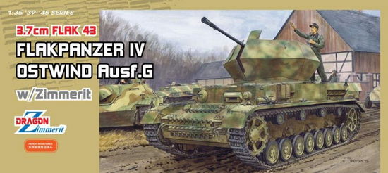 Cover for Dragon · 1/35 Flakpanzer Iv Ostwind Ausf.g W/zimmerit (4/22) * (Leksaker)