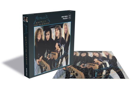 Metallica The $5.98 E.P. - Garage Days Re-Revisited (500 Piece Jigsaw Puzzle) - Metallica - Jogo de tabuleiro - METALLICA - 0803341518469 - 12 de março de 2021