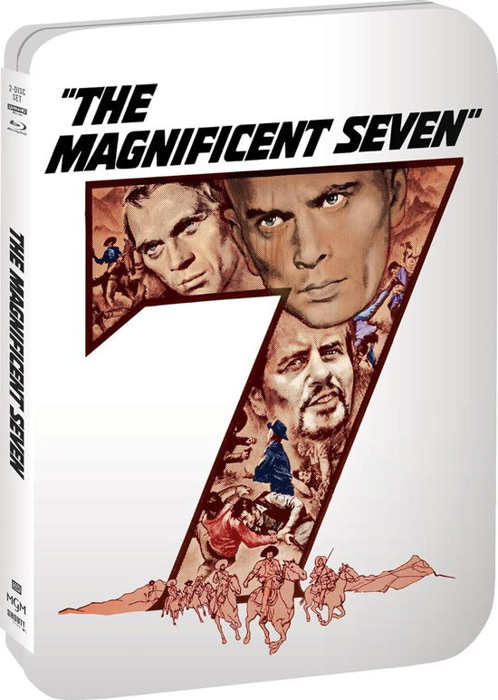 Cover for Magnificent Seven (1960) (4K Ultra HD) [Steelbook edition] (2024)