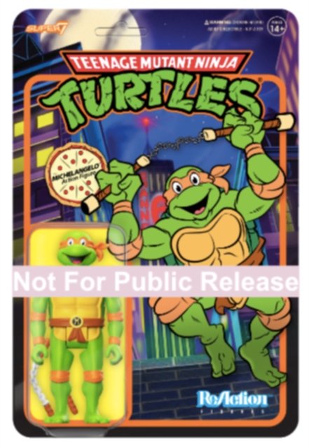 Cover for Teenage Mutant Ninja Turtles · Teenage Mutant Ninja Turtles Reaction Wave 7 - Michelangelo Toon (MERCH) (2023)