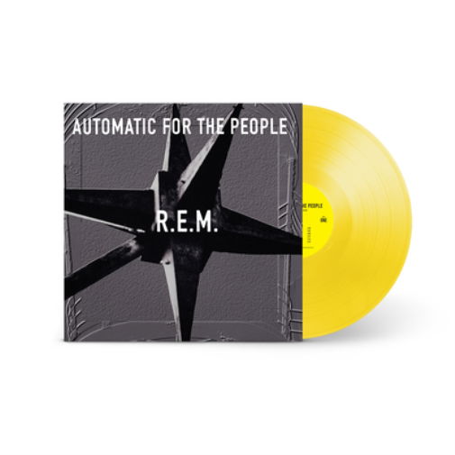 Cover for R.e.m. · Automatic for the People (LP) [Indie Yellow Vinyl edition] (2023)