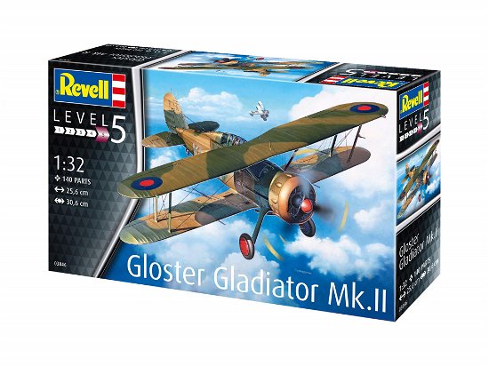 Cover for Revell · Gloster Gladiator Mk.II ( 03846 ) (Leksaker)