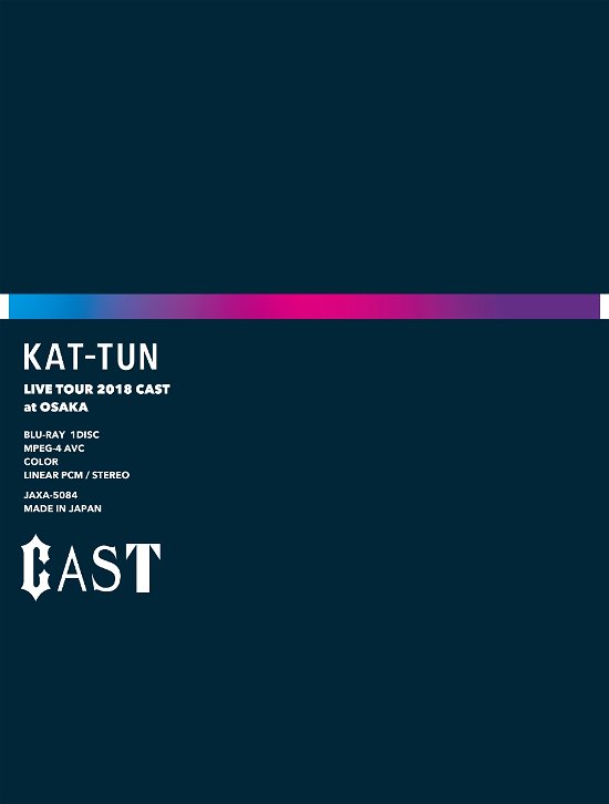 Cover for Kat-Tun · Kat-Tun Live Tour 2018 Cast (Blu-ray) [Limited edition] (2019)