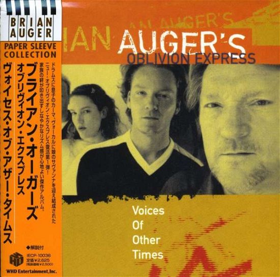 Cover for Brian Auger · Voices of Other Times (CD) [Limited edition] (2007)