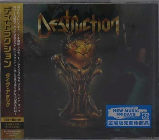 Cover for Destruction · Live Attack (CD) [Japan Import edition] (2021)