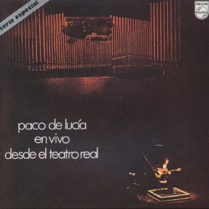 Cover for Paco De Lucia · En Vivo:Desde El Teato Real (CD) (2014)