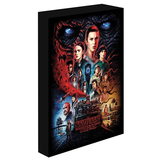 Cover for Stranger Things · STRANGER THINGS - Vecna - Light Canvas 40X30 Cm (Toys)