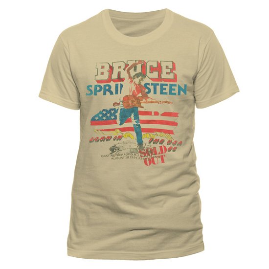 Cover for Bruce Springsteen · T-shirt-(s)-tour ( Uomo S) (Klær) [size S]