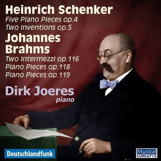 Cover for Schenker / Brahms / Joeres,dirk · Piano Works (CD) (2013)