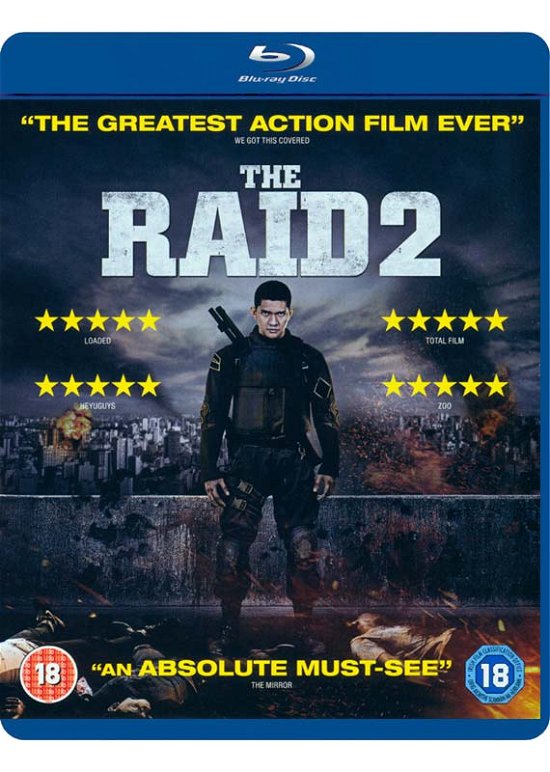 Cover for Raid 2 Berandal the BD · The Raid 2 (Blu-ray) (2014)