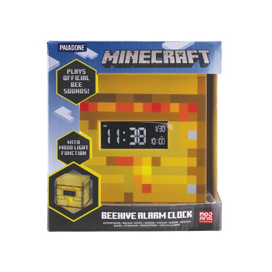 Minecraft Bee Hive Alarm Clock - Minecraft - Produtos - Paladone - 5055964788469 - 15 de março de 2023
