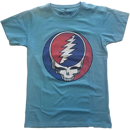 Grateful Dead Unisex T-Shirt: Steal Your Face Classic - Grateful Dead - Koopwaar -  - 5056368666469 - 