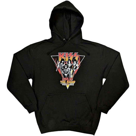 KISS Unisex Pullover Hoodie: Triangle - Kiss - Merchandise -  - 5056737220469 - 