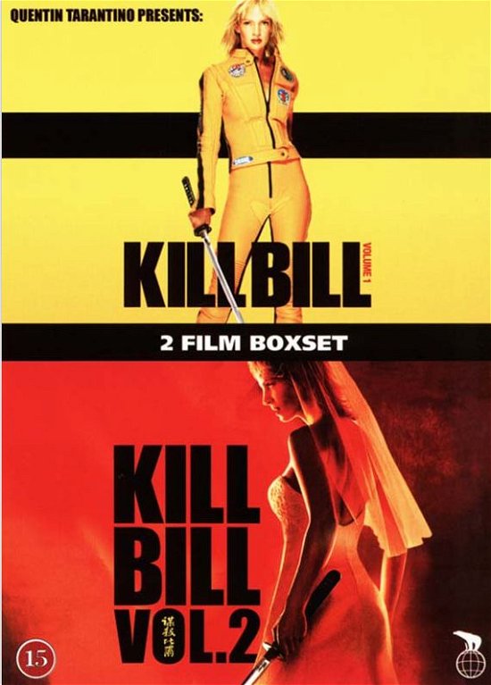 Cover for Kill Bill 1+2 (DVD) (2011)