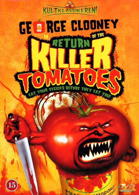 Return of the Killer Tomatoes! (1988) [DVD] - Return of the Killer Tomatoes!  [DVD] - Filmes - HAU - 5709624013469 - 14 de setembro de 2023