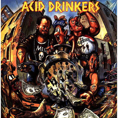 Cover for Dirty Tricks Dirty Money · Acid Drinkers (LP) (2023)