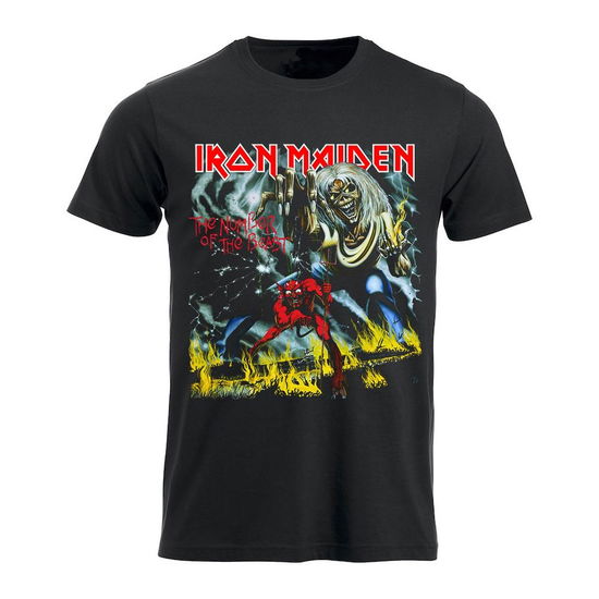 Cover for Iron Maiden · The Number of the Beast (T-shirt) [size S] (2022)