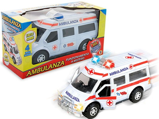 Ambulanza 4 Suoni E Luci Porte Apribili 25 Cm - Teorema: Teo'S - Merchandise - Teorema-Liberaonline - 8017967612469 - 