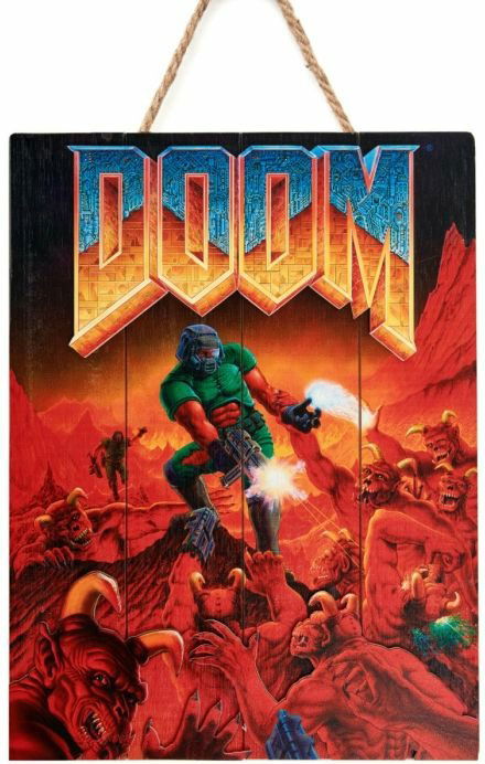 Cover for Doctor Collector · DOOM Classic WoodArts 3D Print (MERCH)