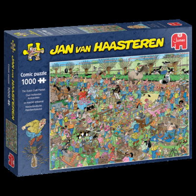 Cover for Puzzle · JvH - The Dutch Craft Market ( 1000 Pcs ) (Legetøj)