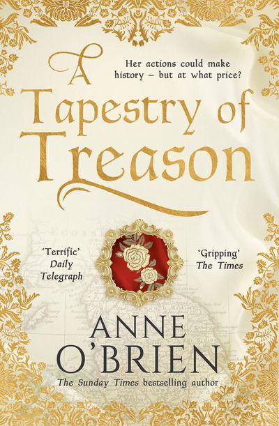 Cover for Anne O'Brien · A Tapestry of Treason (Hardcover Book) (2019)