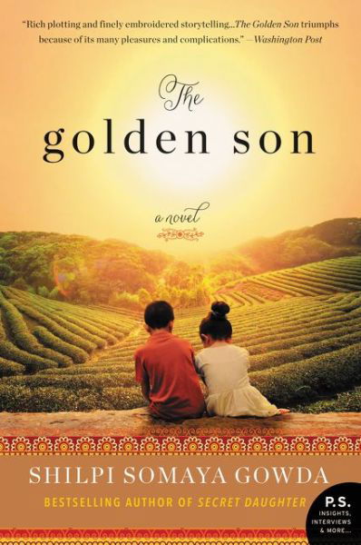 Cover for Shilpi Somaya Gowda · The Golden Son: A Novel (Paperback Bog) (2017)