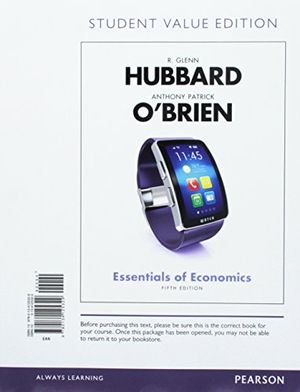 Essentials of Economics Stude - R Glenn Hubbard - Bøger - END OF LINE CLEARANCE BOOK - 9780134434469 - 