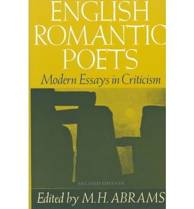 Cover for Meyer Howard Abrams · English Romantic Poets: Modern Essays in Criticism - Galaxy Books (Paperback Book) [2 Revised edition] (1975)