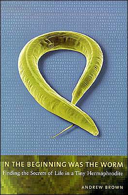 Cover for Andrew Brown · In the Beginning Was the Worm: Finding the Secrets of Life in a Tiny Hermaphrodite (Hardcover bog) (2003)
